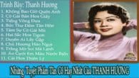 Những Bài Hát Tân Cổ Hay Nhất Của Thanh Hương Trước 1975