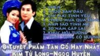 Những Bài Hát Tân Cổ Hay Nhất của Kim Tử Long, Ngọc Huyền
