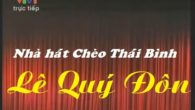 Sân khấu chèo: Lê Quý Đôn